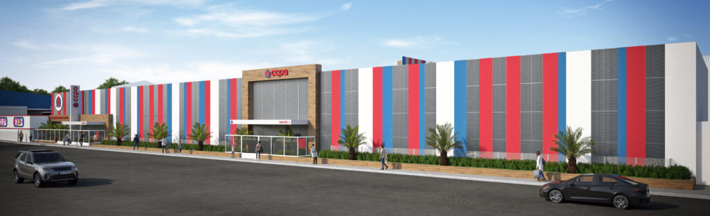 Fachada acesso central